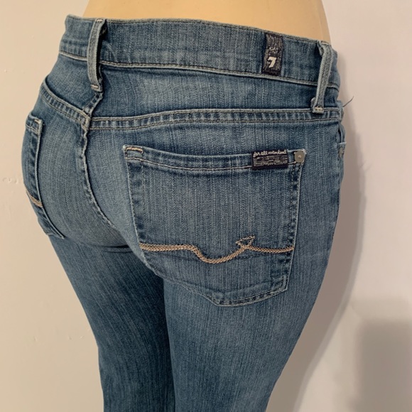 7 For All Mankind Denim - 7 For All Mankind Straight Leg Jeans 27